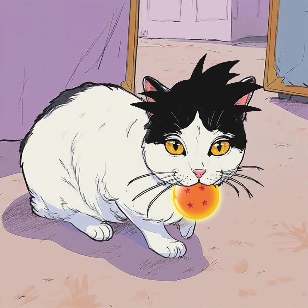 Hodly with Dragon Ball